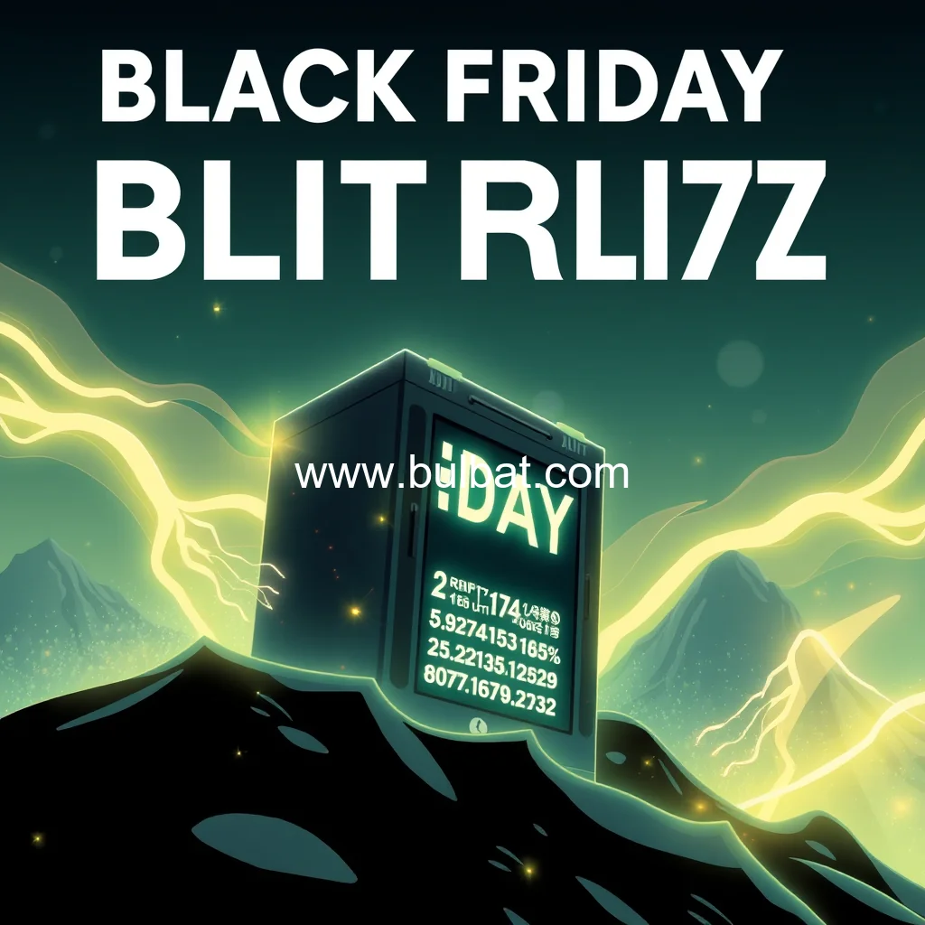 You are currently viewing Litime’s black friday blitz: prime lifepo4 energy storage solutions!