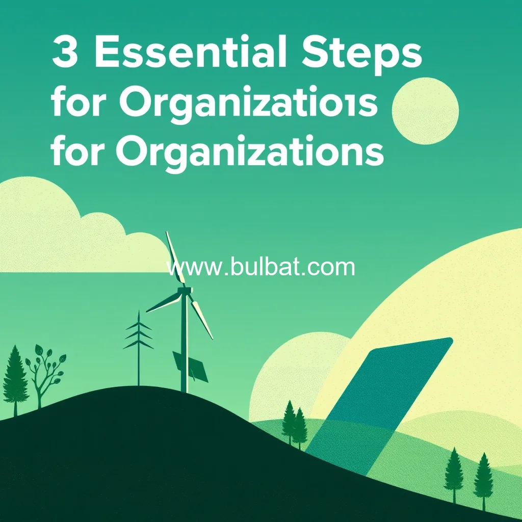 You are currently viewing 3 Essential Steps for Organizations to Embrace Clean Energy Solutions
