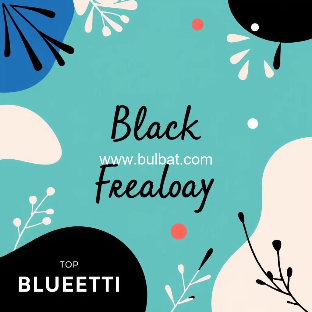 You are currently viewing Best Black Friday Deals : Top BLUETTI Gifts for Everyone on Your Shopping List