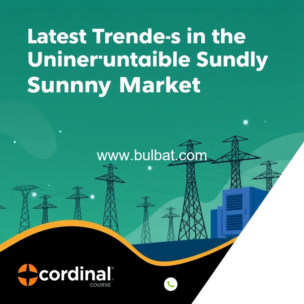 You are currently viewing Title : Latest Trends and Innovations in the Uninterruptible Power Supply  UPS  Market : What Driving Growth and How it Benefits Industries in 2024  Cardinal Courier