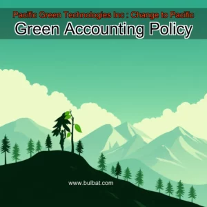 Read more about the article Pacific Green Technologies Inc : Change to Pacific Green Accounting Policy