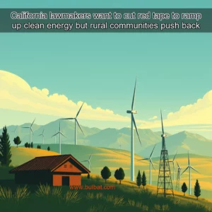 Read more about the article California lawmakers want to cut red tape to ramp up clean energy but rural communities push back