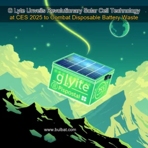 Read more about the article G  Lyte Unveils Revolutionary Solar Cell Technology at CES 2025 to Combat Disposable Battery Waste