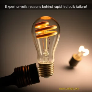 Read more about the article Expert unveils reasons behind rapid led bulb failure!