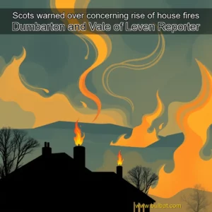 Read more about the article Scots warned over concerning rise of house fires  Dumbarton and Vale of Leven Reporter