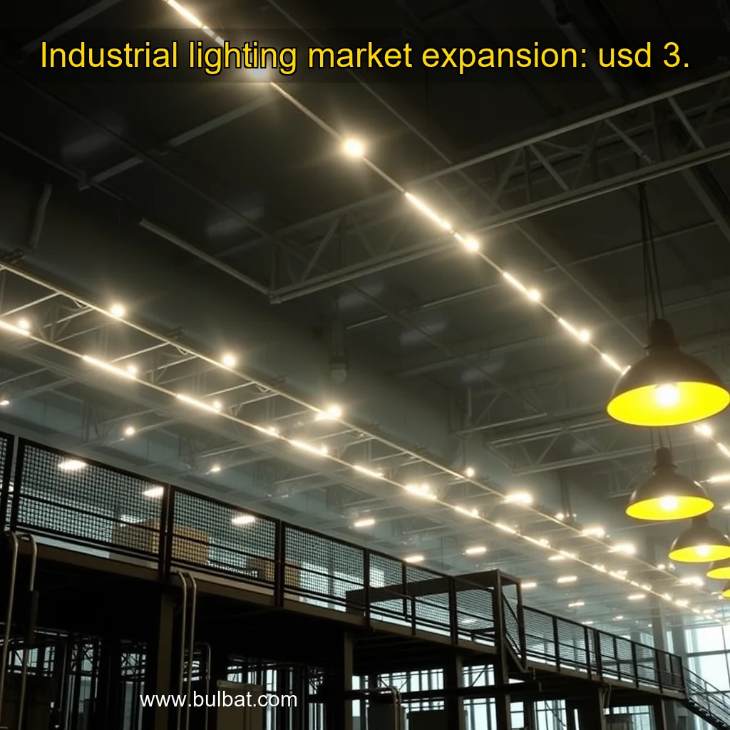 You are currently viewing Industrial lighting market expansion: usd 3.
