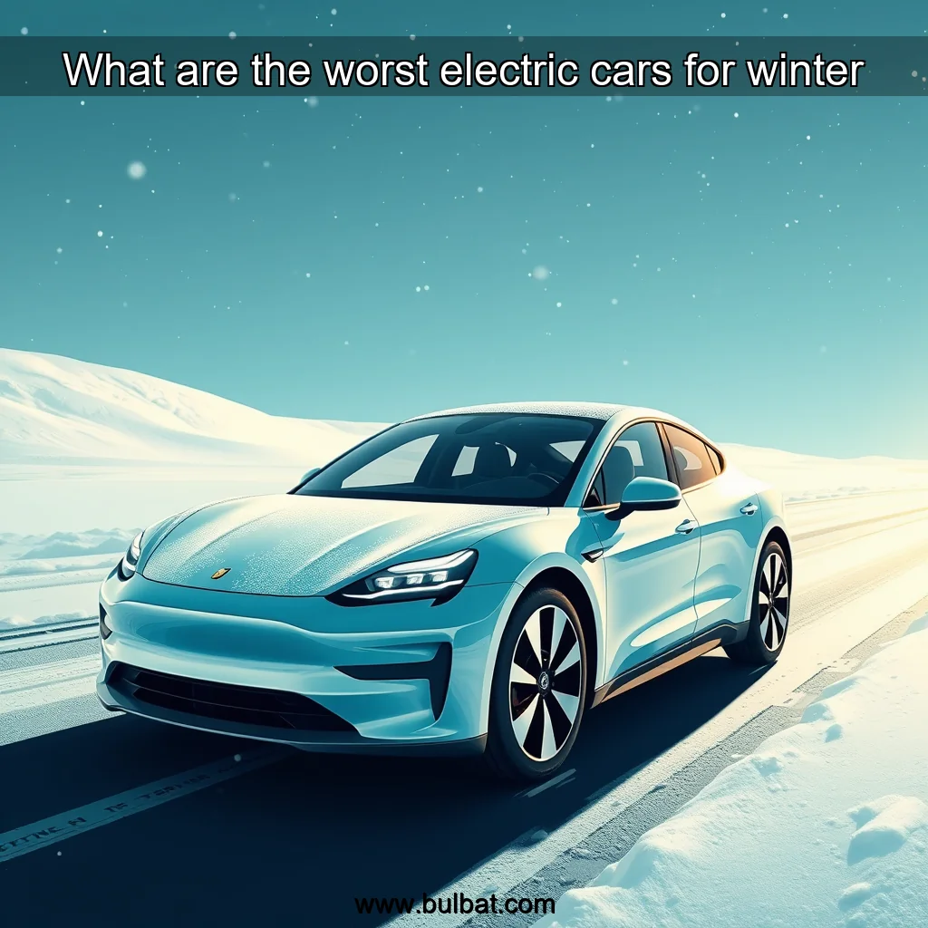 You are currently viewing What are the worst electric cars for winter