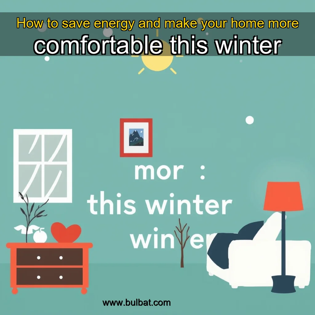 You are currently viewing How to save energy and make your home more comfortable this winter