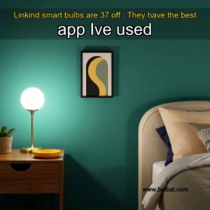 Read more about the article Linkind smart bulbs are 37  off : They have the best app Ive used