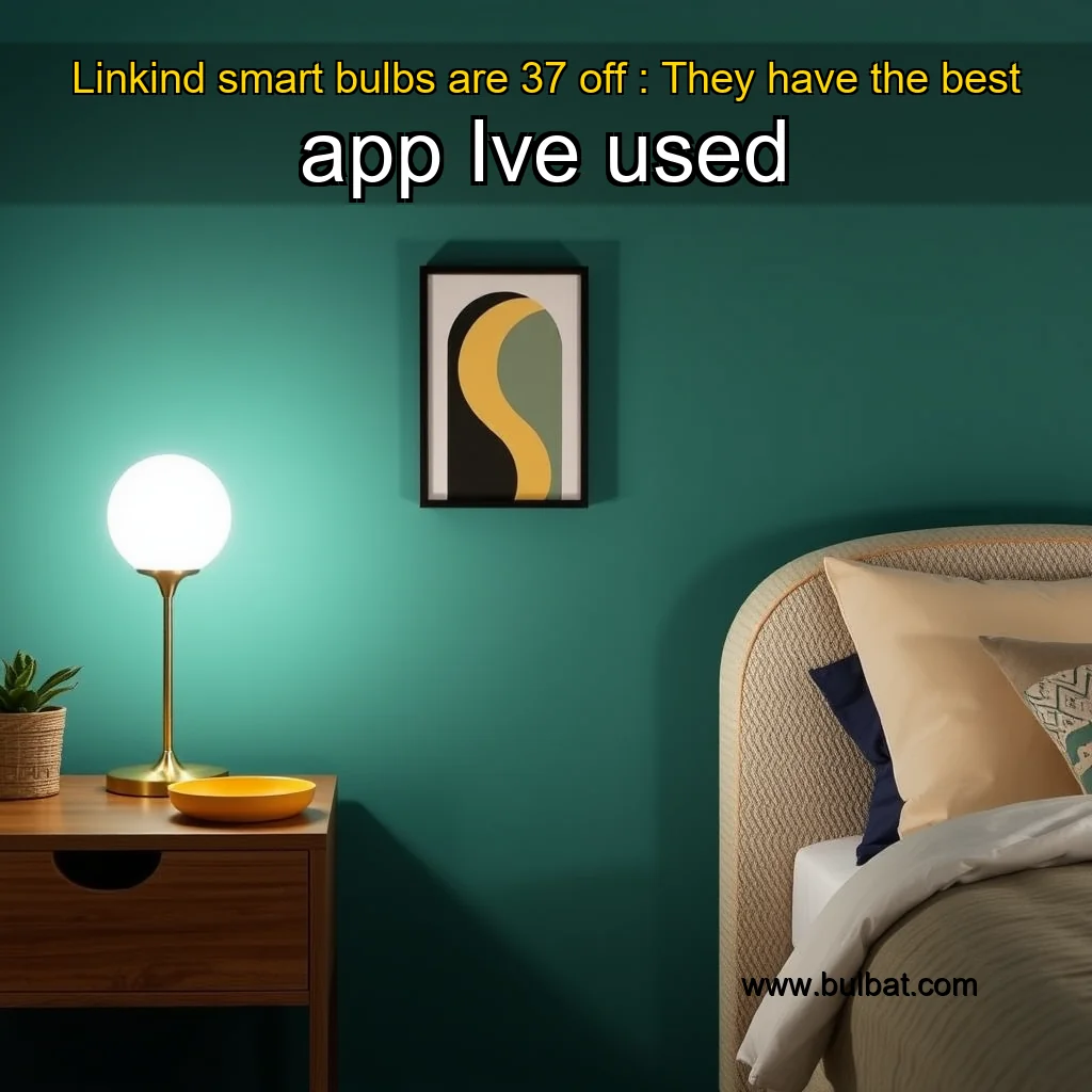 You are currently viewing Linkind smart bulbs are 37  off : They have the best app Ive used