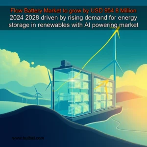 Read more about the article Flow Battery Market to grow by USD 954  8 Million  2024  2028  driven by rising demand for energy storage in renewables  with AI powering market evolution