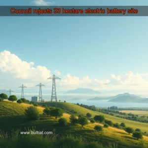 Read more about the article Council rejects 33  hectare electric battery site