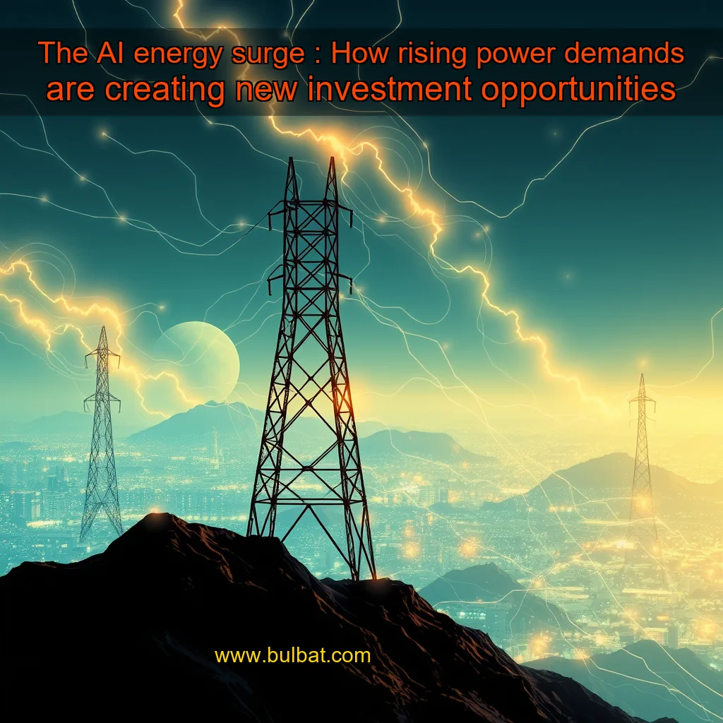 You are currently viewing The AI energy surge : How rising power demands are creating new investment opportunities