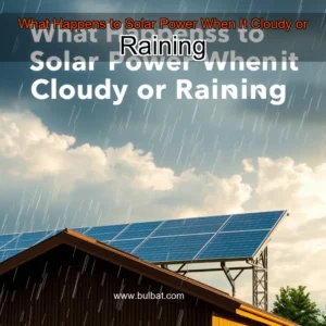 Read more about the article What Happens to Solar Power When It Cloudy or Raining