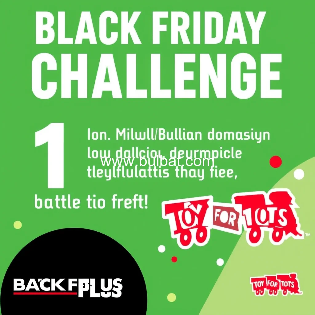 You are currently viewing Black Friday Challenge : Batteries Plus Urges Americans to Help Surpass Goal to Donate 1 Million Batteries to Toys for Tots