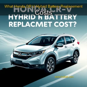 Read more about the article What Honda CR  V Hybrid Battery Replacement Costs