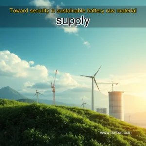 Read more about the article Toward security in sustainable battery raw material supply
