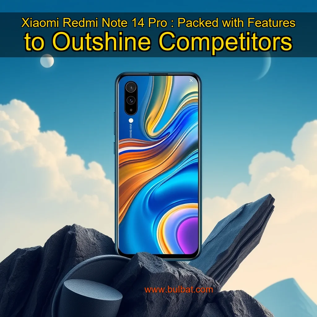 You are currently viewing Xiaomi Redmi Note 14 Pro : Packed with Features to Outshine Competitors