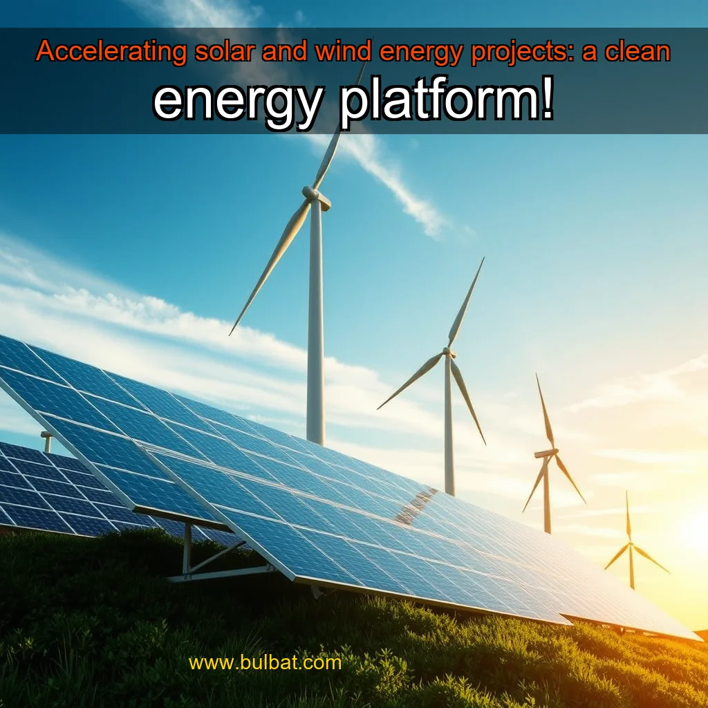 You are currently viewing Accelerating solar and wind energy projects: a clean energy platform!