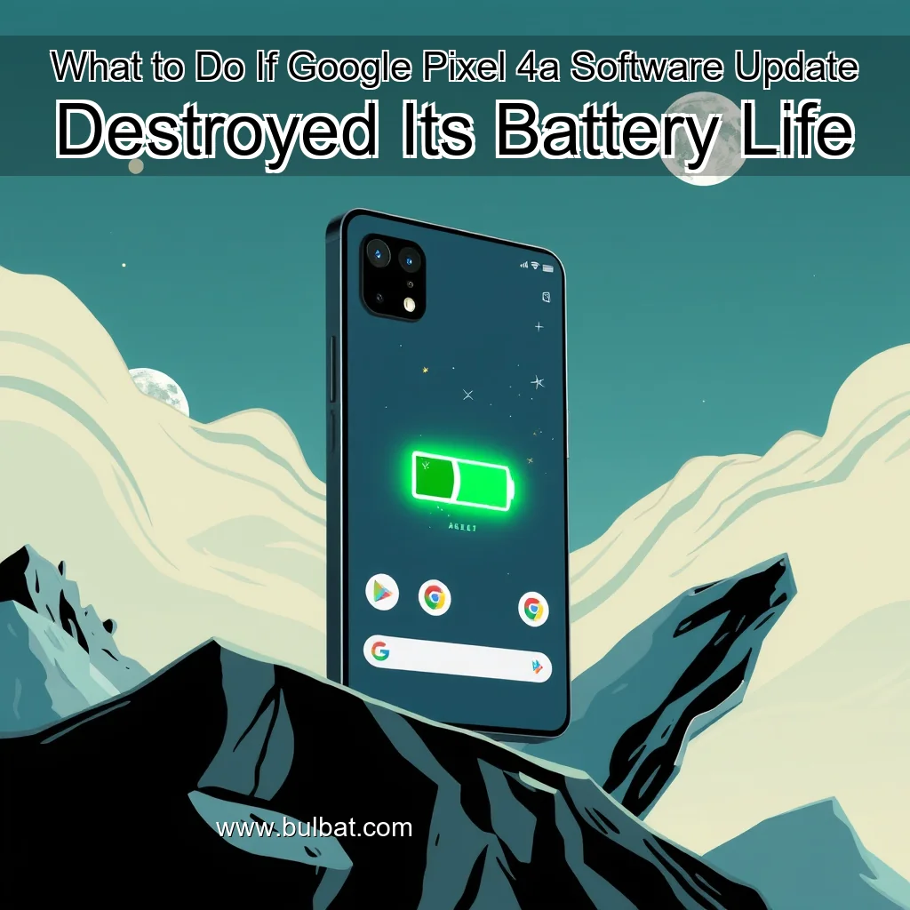 You are currently viewing What to Do If Google Pixel 4a Software Update Destroyed Its Battery Life