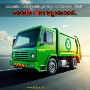 Read more about the article Innovative battery-safe garbage trucks revolutionize waste management.