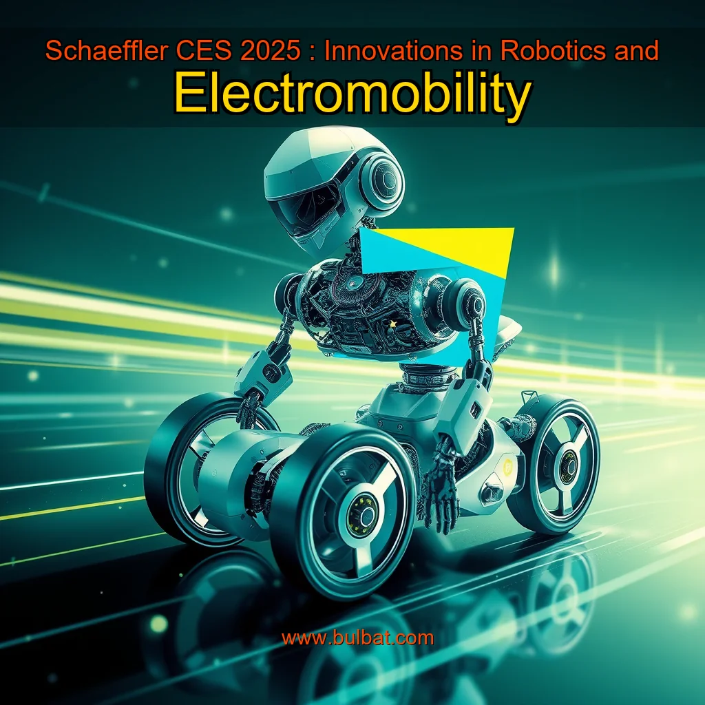 Read more about the article Schaeffler CES 2025 : Innovations in Robotics and Electromobility