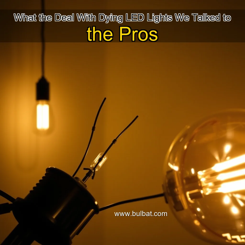 You are currently viewing What the Deal With Dying LED Lights  We Talked to the Pros