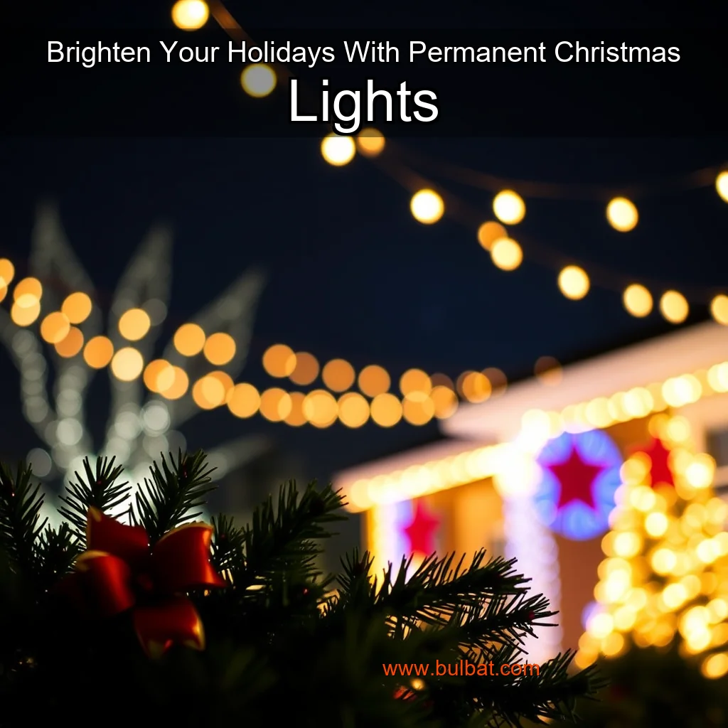 You are currently viewing Brighten Your Holidays With Permanent Christmas Lights