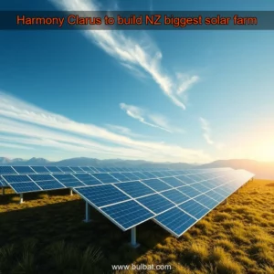 Read more about the article Harmony  Clarus to build NZ biggest solar farm
