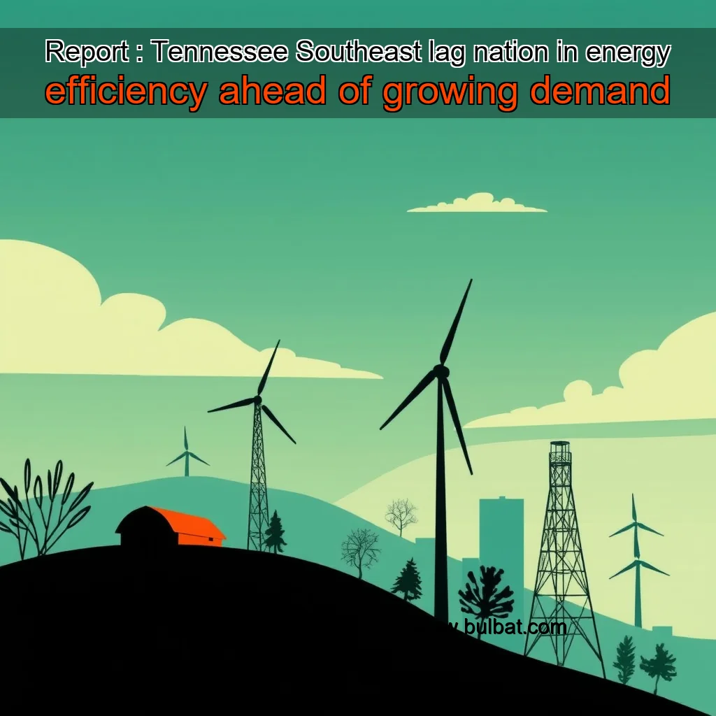 You are currently viewing Report : Tennessee  Southeast lag nation in energy efficiency ahead of growing demand