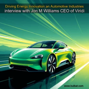 Read more about the article Driving Energy Innovation  an Automotive Industries interview with Jon M  Williams  CEO of Viridi