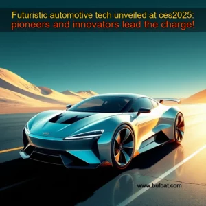 Read more about the article Futuristic automotive tech unveiled at ces2025: pioneers and innovators lead the charge!