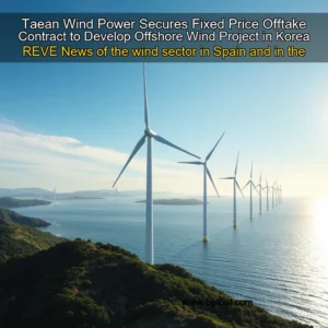 Read more about the article Taean Wind Power Secures Fixed  Price Offtake Contract to Develop Offshore Wind Project in Korea  REVE News of the wind sector in Spain and in the world