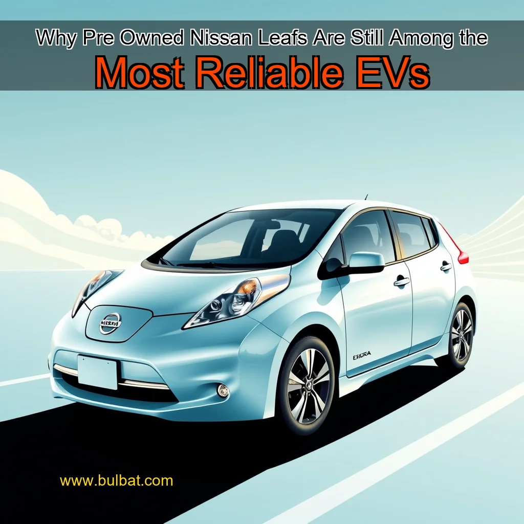 You are currently viewing Why Pre  Owned Nissan Leafs Are Still Among the Most Reliable EVs