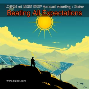 Read more about the article LONGi at 2025 WEF Annual Meeting : Solar Beating All Expectations