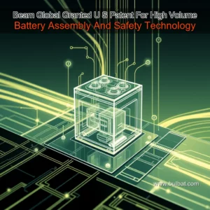 Read more about the article Beam Global Granted U  S  Patent For High  Volume Battery Assembly And Safety Technology