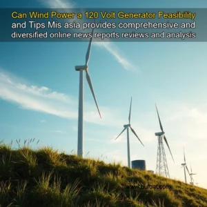 Read more about the article Can Wind Power a 120  Volt Generator  Feasibility and Tips  Mis  asia provides comprehensive and diversified online news reports  reviews and analysis of nanomaterials  nanochemistry and technology