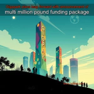 Read more about the article Gigapark plans leap forward with announcement of multi  million  pound funding package