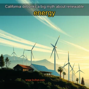 Read more about the article California debunks a big myth about renewable energy