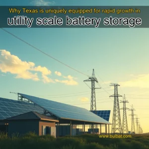 Read more about the article Why Texas is uniquely equipped for rapid growth in utility  scale battery storage