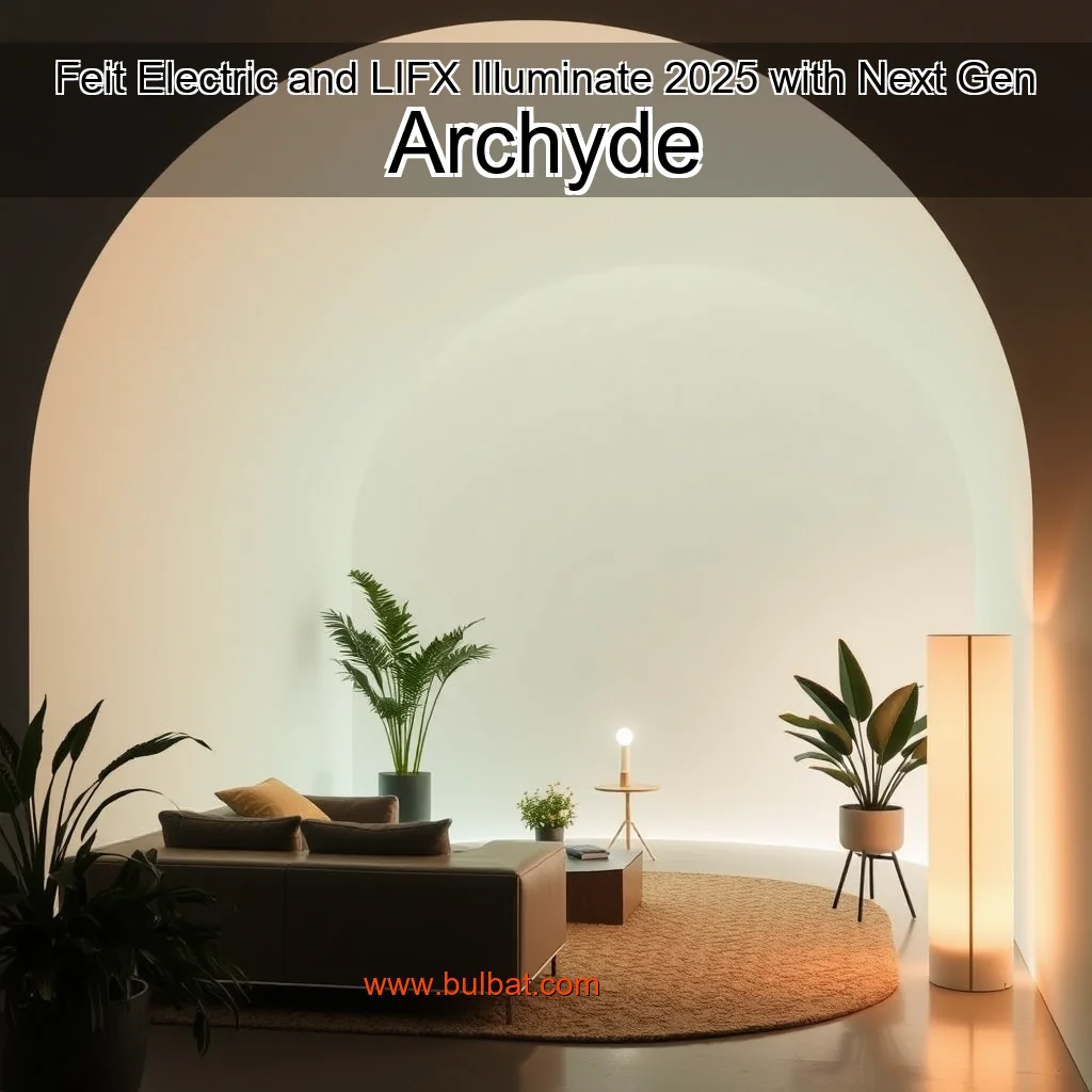 You are currently viewing Feit Electric and LIFX Illuminate 2025 with Next  Gen  Archyde