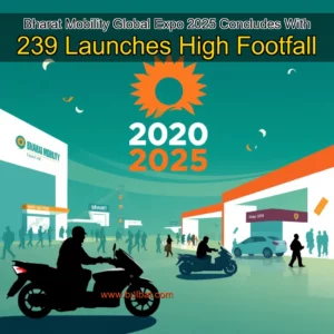Read more about the article Bharat Mobility Global Expo 2025 Concludes With 239 Launches  High Footfall