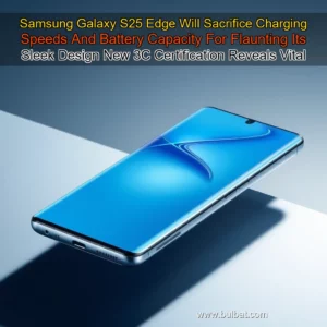 Read more about the article Samsung Galaxy S25 Edge Will Sacrifice Charging Speeds And Battery Capacity For Flaunting Its Sleek Design  New 3C Certification Reveals Vital Details
