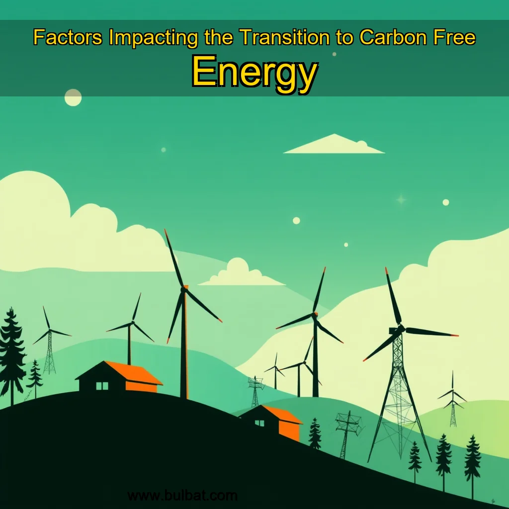 You are currently viewing Factors Impacting the Transition to Carbon  Free Energy
