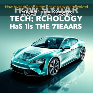 Read more about the article How Hybrid Car Battery Technology Has Evolved Over The Years