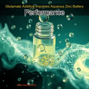 Read more about the article Glutamate Additive Improves Aqueous Zinc Battery Performance