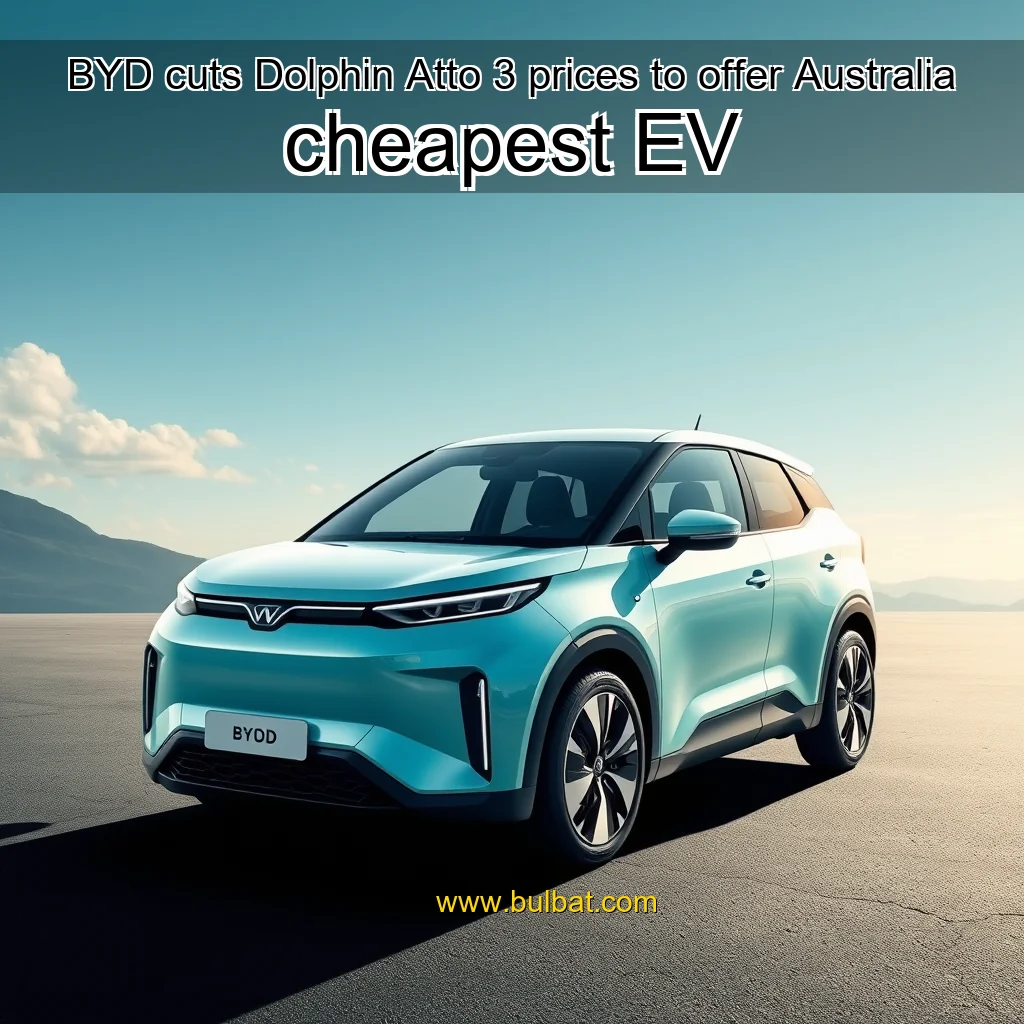You are currently viewing BYD cuts Dolphin  Atto 3 prices to offer Australia cheapest EV
