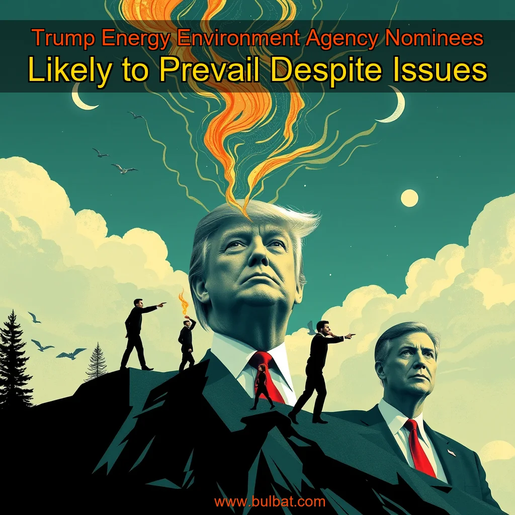 You are currently viewing Trump Energy  Environment Agency Nominees Likely to Prevail  Despite Issues
