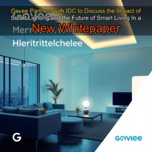 Read more about the article Govee Partners with IDC to Discuss the Impact of Smart Lighting and the Future of Smart Living In a New Whitepaper