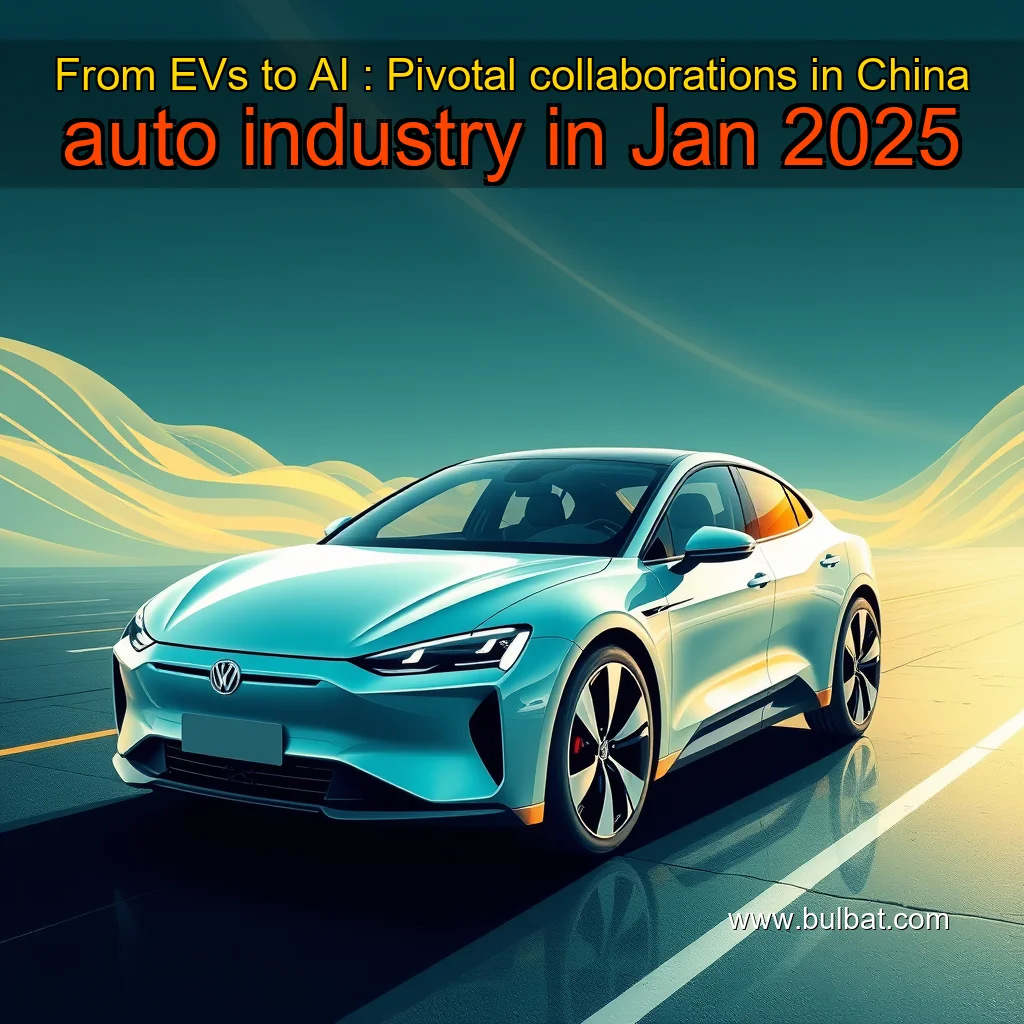You are currently viewing From EVs to AI : Pivotal collaborations in China auto industry in Jan  2025